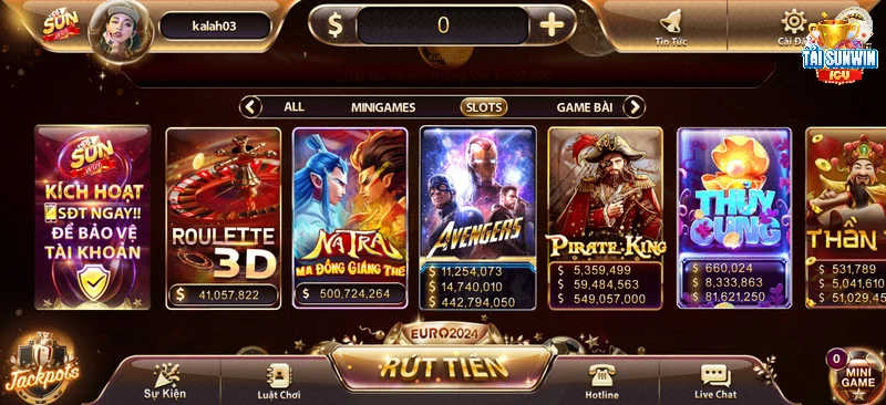 Review Nổ Hũ Sunwin - Cược Một Lần Nhận Thưởng Trăm Triệu 2 Hàng chục tựa game đặc sắc quy tụ tại sảnh cược